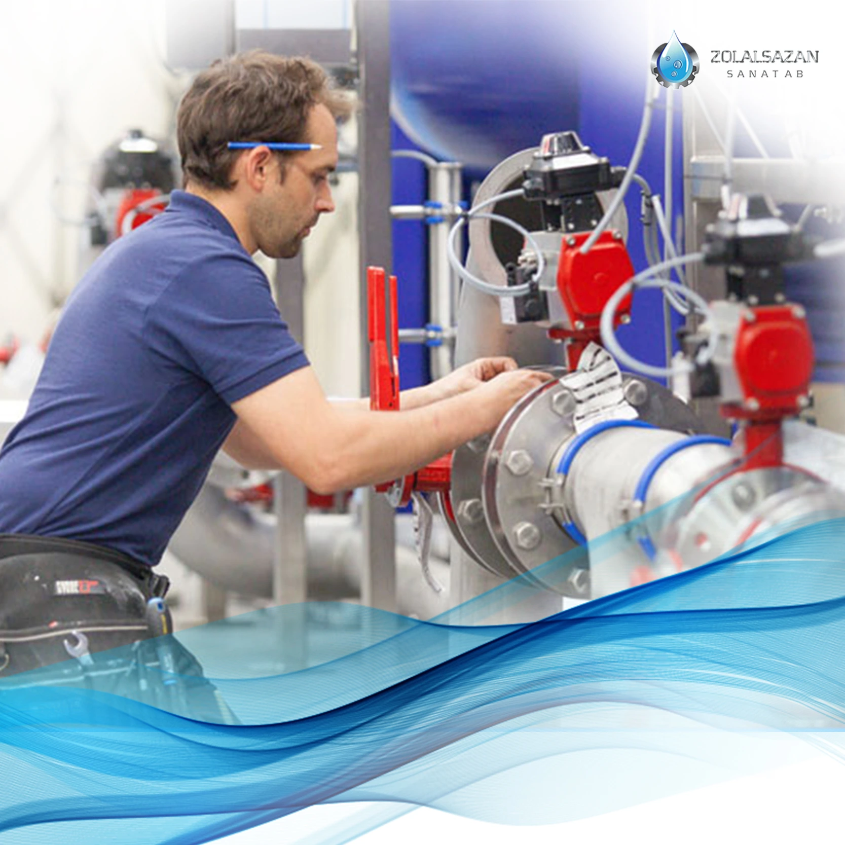 نحوه نگهداری سیستمهای تصفیه آب صنعتی (zolalsazan.com)