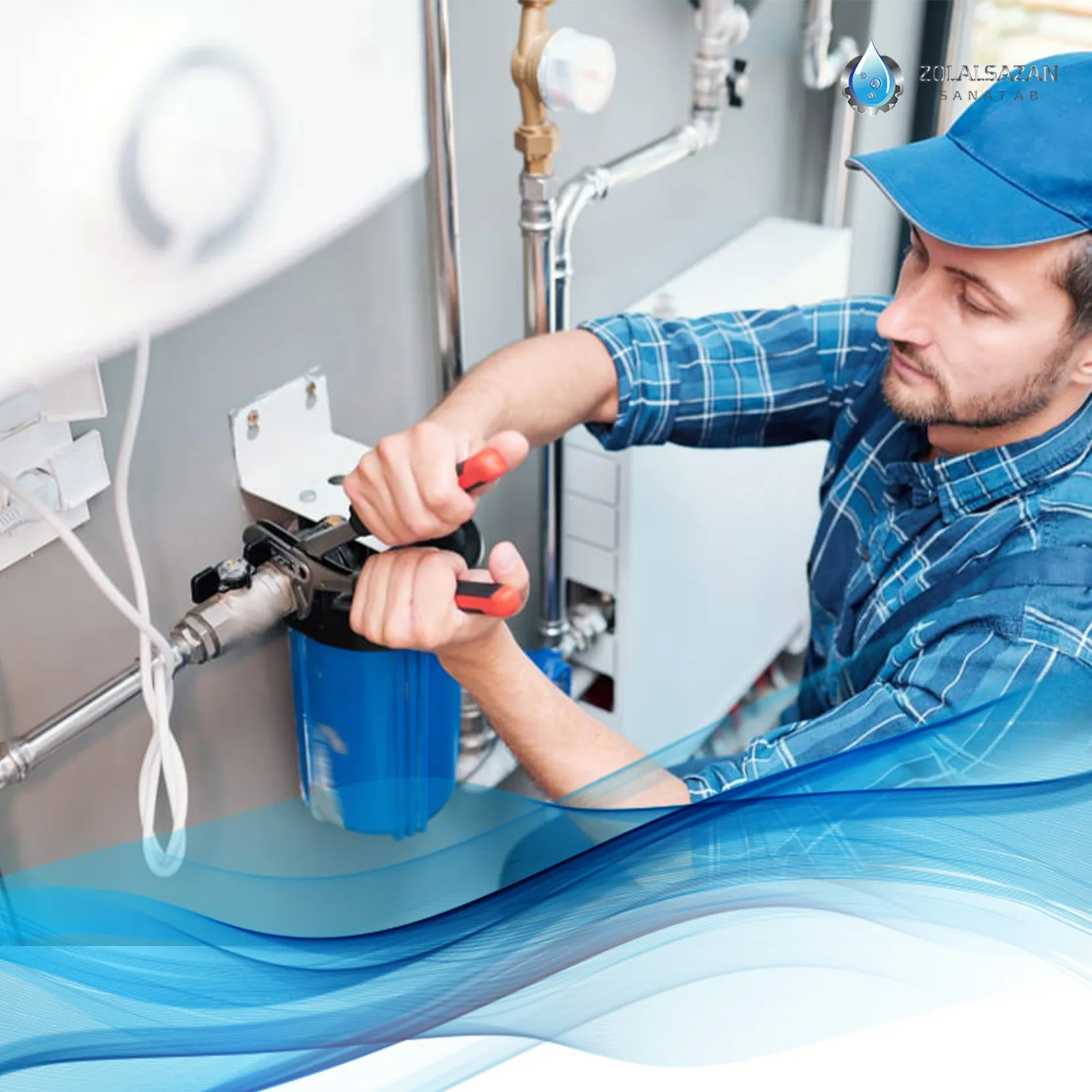 خدمات نصب و راه اندازی سیستم تصفیه آب (zolalsazan.com)