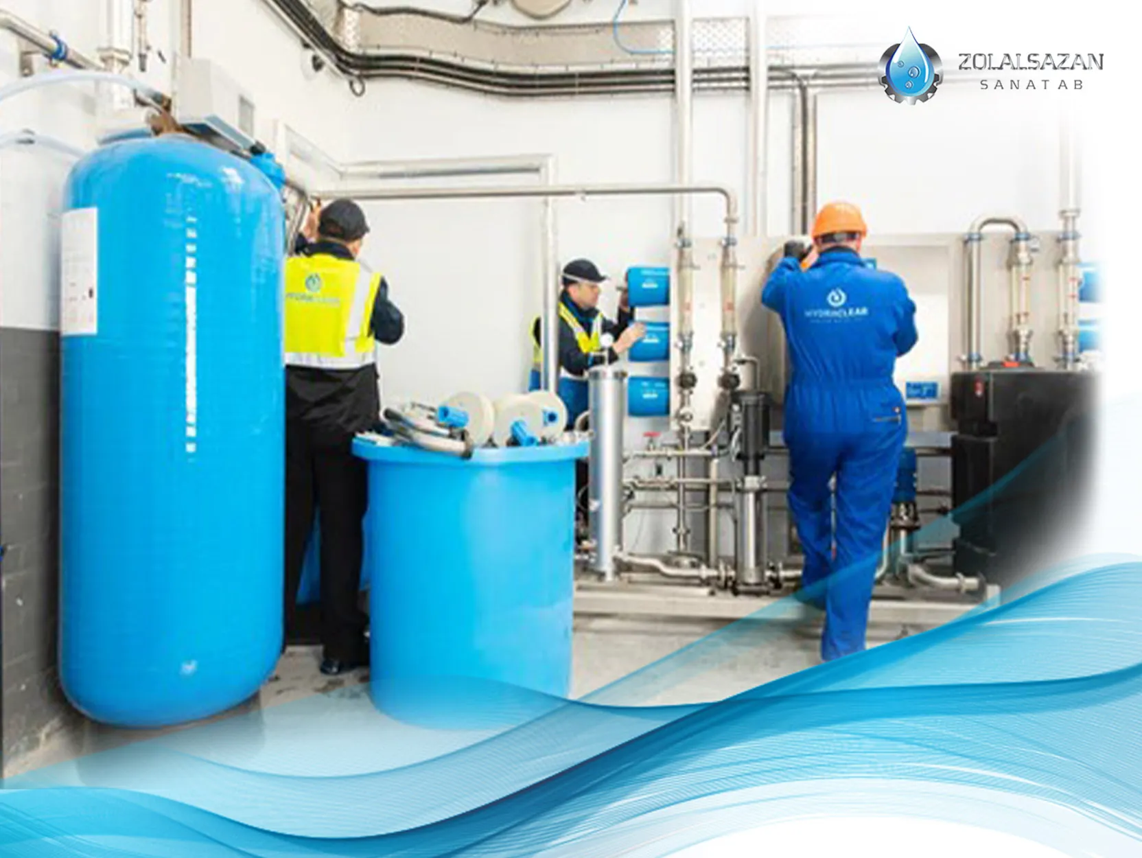 مراحل نصب و راه‌ اندازی سیستم تصفیه آب
(zolalsazan.com)